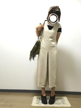 「アイテム（ブーティ）」を使った、yukahiroさん（レディース・160cm）の秋コーディネート
