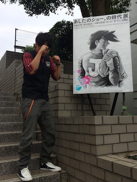 「quolt（クオルト）のアイテム（パンツ）」を使った、TATSUNORIさん（メンズ・179cm）の秋コーディネート