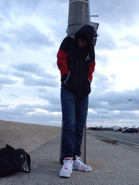 つぼさん（メンズ・180cm）の冬コーディネート