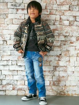 KRIFF MAYERさん（キッズ・116cm）の秋コーディネート