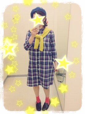 「I am I （アイアムアイ）のアイテム（シューズ）」を使った、昭和すきさん（レディース・159cm）の春コーディネート