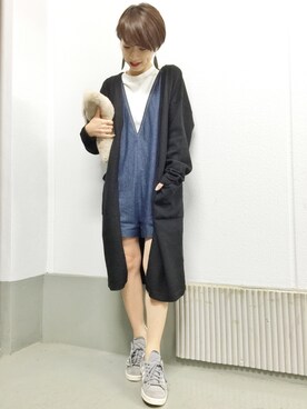 okada sakiさん（レディース・150cm）の秋コーディネート