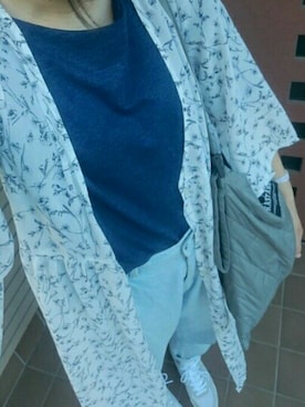 「sango（sango）のアイテム（その他アウター）」を使った、たたさん（レディース・158cm）の春コーディネート