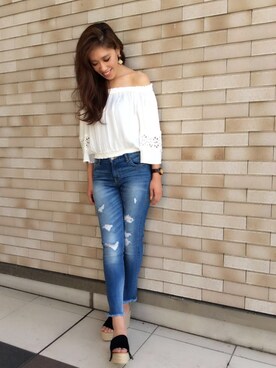 azu329さん（レディース・165cm）の春コーディネート