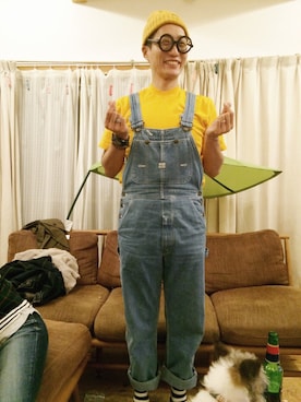 「アイテム（その他）」を使った、Leeさん（メンズ・174cm・30代）の秋コーディネート