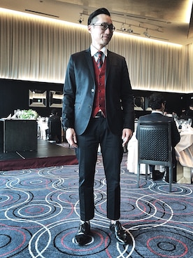 「アイテム（ソックス/靴下）」を使った、Leeさん（メンズ・174cm・30代）の秋コーディネート