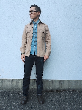 「Levi's」｜Leeさん（メンズ・174cm）の秋コーディネート