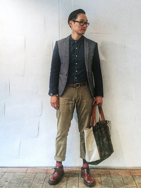 Leeさん（メンズ・174cm）の秋コーディネート