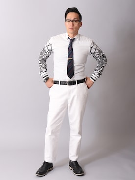 「レイバン」｜Leeさん（メンズ・174cm）の春コーディネート