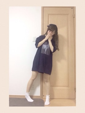 「ユニコーン」｜「アイテム（ワンピース/ドレス）」を使った、みほさん（レディース・154cm）の春コーディネート