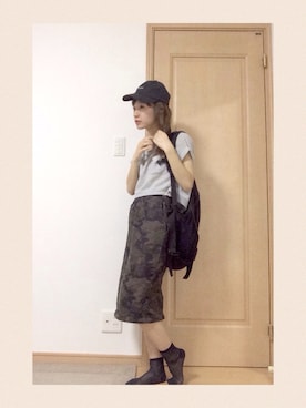 みほさん（レディース・154cm）の夏コーディネート