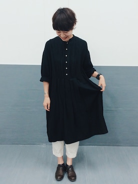 「アイテム（バングル/リストバンド）」を使った、ヤマシタ アヤネさん（レディース・169cm・20代）の夏コーディネート