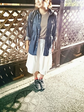 uiさん（レディース・155cm）の秋コーディネート