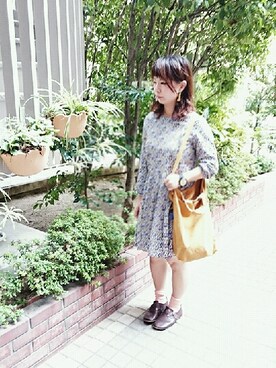 「TOMMY（トミー）のアイテム（腕時計）」を使った、uiさん（レディース・155cm）の秋コーディネート