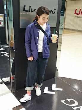 uiさん（レディース・155cm）の春コーディネート
