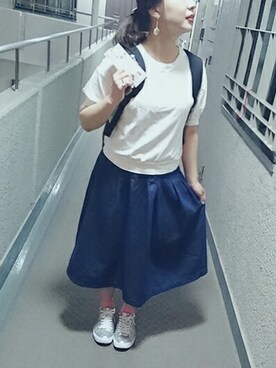 uiさん（レディース・155cm）の春コーディネート