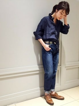 FRAMeWORK新宿ルミネ　Sizuさん（レディース・160cm）の夏コーディネート