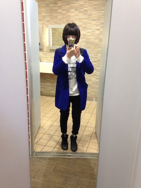 「応援」｜CHIHOOOOさん（レディース・164cm）の冬コーディネート