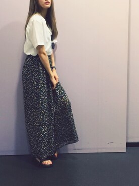 後藤夕貴さん（レディース・157cm）の夏コーディネート