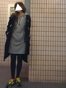 「BEAMS」｜「アイテム（ダッフルコート）」を使った、yukariさん（レディース・163cm）の冬コーディネート