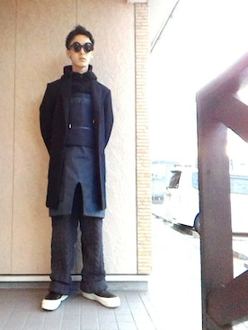 「エプロン」｜RyoTさん（メンズ・173cm・20代）の冬コーディネート
