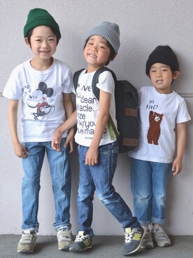 manaさん（キッズ・125cm）の春コーディネート