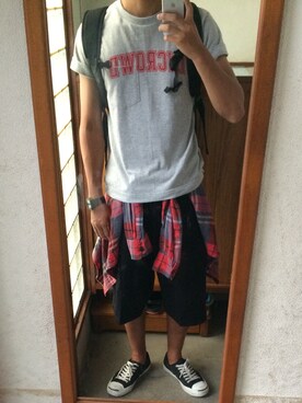 Tarouuuさん（メンズ・172cm）の夏コーディネート