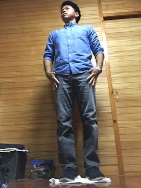 「アイテム（ブーティ）」を使った、SEIさん（メンズ・171cm・20代）の秋コーディネート