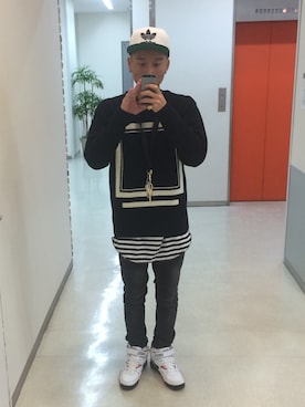 「EWING（ユーイング）のアイテム」を使った、Shinnosuke_Konoさん（メンズ・176cm）の冬コーディネート