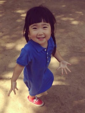 「POLO（ポロ）のアイテム（ワンピース/ドレス）」を使った、xileさん（キッズ・100cm）の秋コーディネート