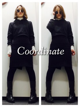 ゆかりさん(レディース・160cm)の冬コーディネート