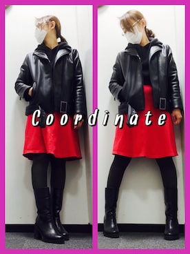 ゆかりさん(レディース・160cm)の冬コーディネート