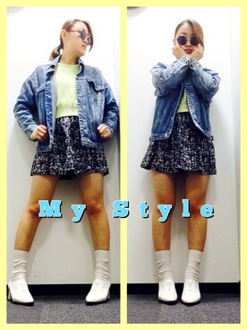 ゆかりさん（レディース・160cm）の春コーディネート