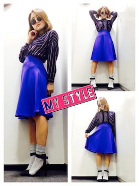 ゆかりさん（レディース・160cm）の春コーディネート