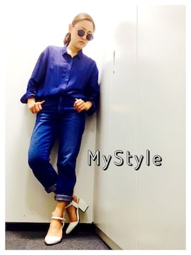 ゆかりさん（レディース・160cm）の夏コーディネート