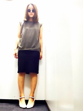 ゆかりさん（レディース・160cm）の夏コーディネート