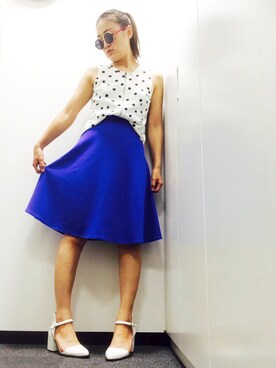 ゆかりさん（レディース・160cm）の夏コーディネート