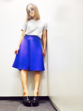 ゆかりさん（レディース・160cm）の夏コーディネート