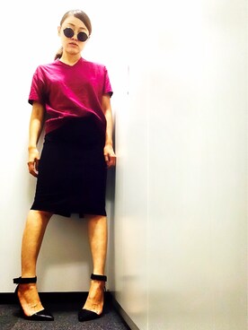 ゆかりさん（レディース・160cm）の夏コーディネート