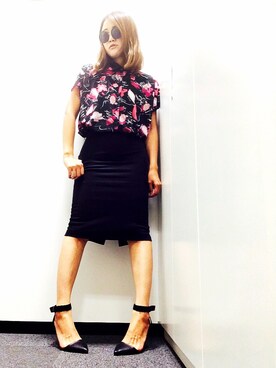 ゆかりさん（レディース・160cm）の夏コーディネート