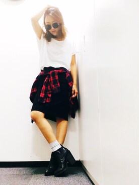 ゆかりさん（レディース・160cm）の夏コーディネート