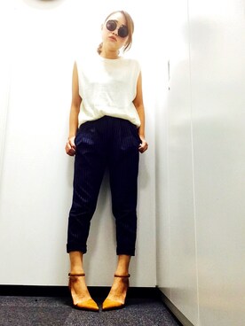 「thevirgnia」｜ゆかりさん（レディース・160cm）の夏コーディネート