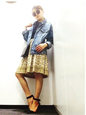 ゆかりさん（レディース・160cm）の秋コーディネート