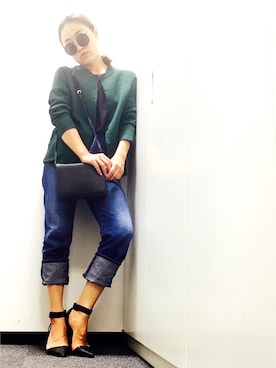 ゆかりさん（レディース・160cm）の秋コーディネート