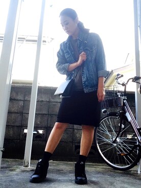 ゆかりさん（レディース・160cm）の秋コーディネート