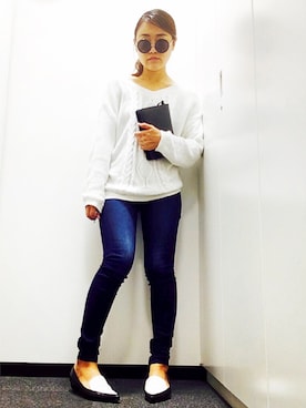 ゆかりさん（レディース・160cm）の秋コーディネート