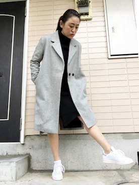 ゆかりさん（レディース・160cm）の冬コーディネート