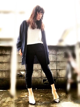 ゆかりさん（レディース・160cm）の夏コーディネート