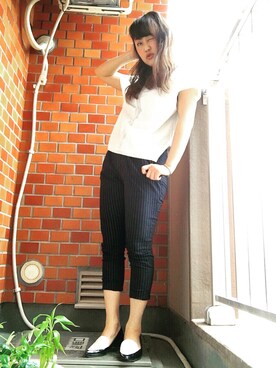 「thevirgnia」｜ゆかりさん（レディース・160cm）の夏コーディネート