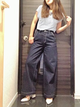 ゆかりさん(レディース・160cm)の夏コーディネート